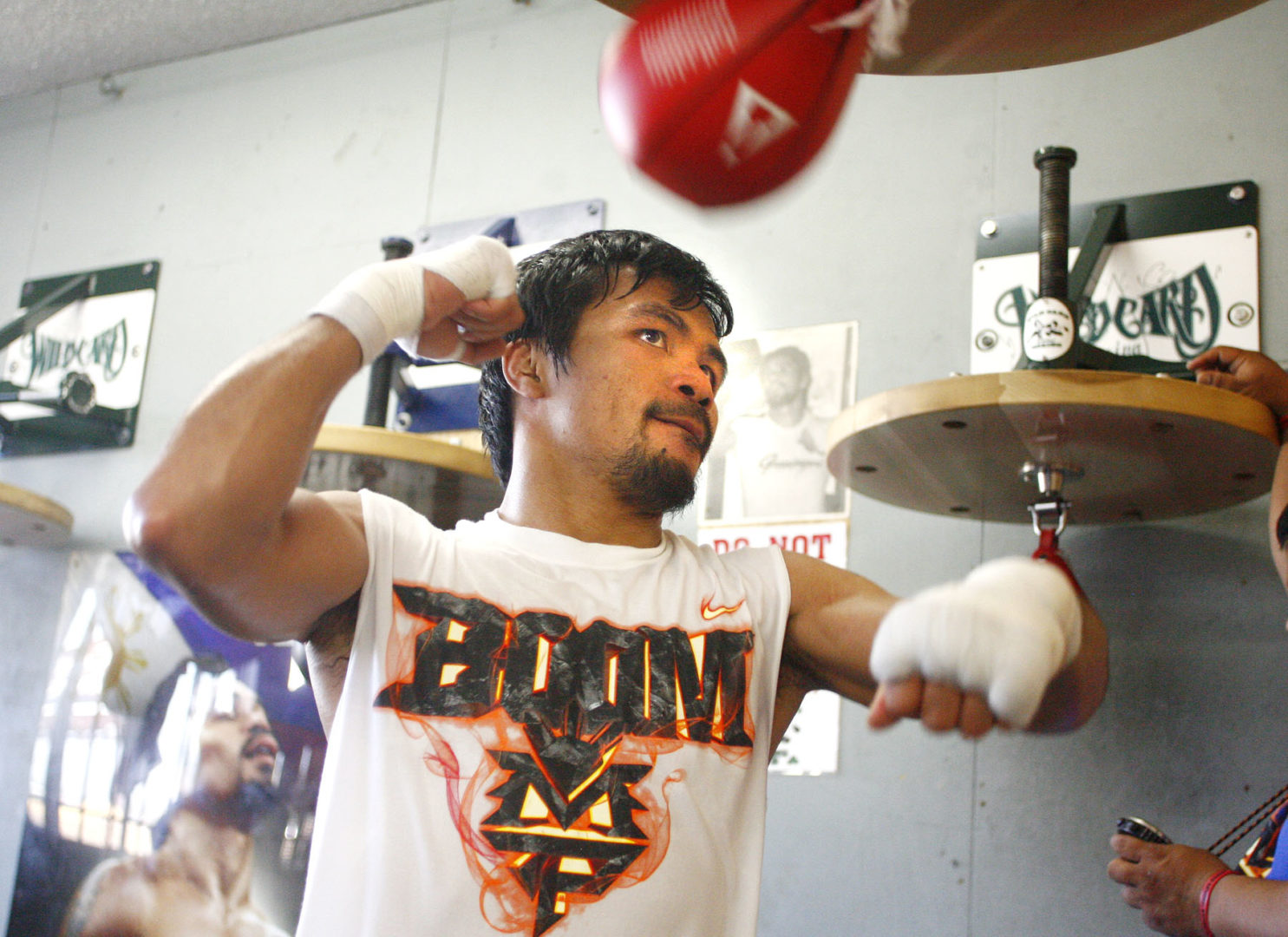 Pacquiao Wild Card Workout Photo Gallery Boxing News Boxing Ufc And