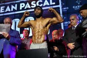 Kovalev & Pascal Weigh-InCasino de Montreal