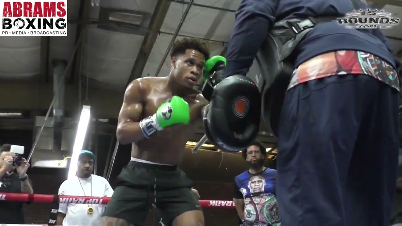 VIDEO Devin Haney Media Workout Boxing News Boxing UFC And MMA News