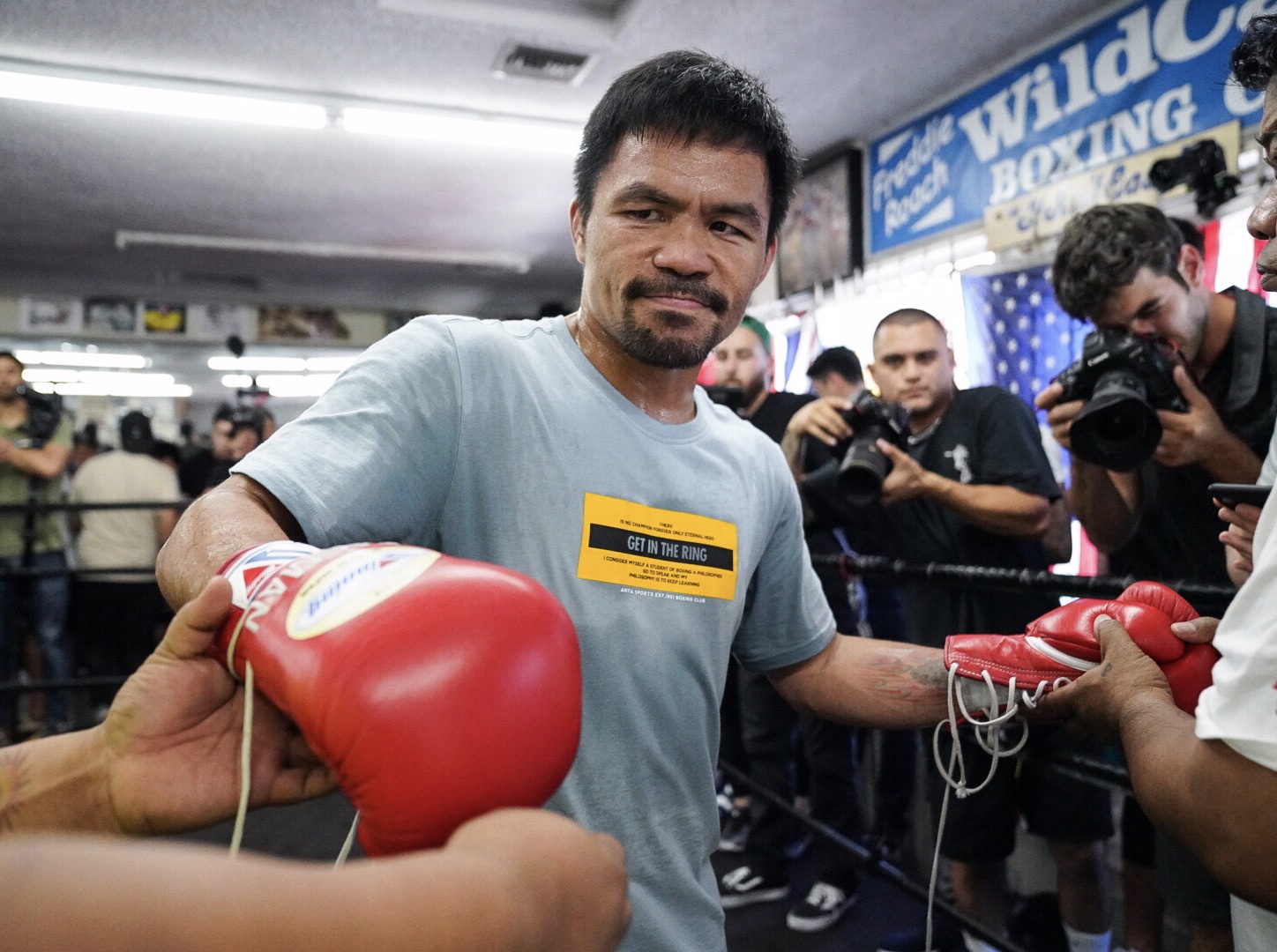 Manny Pacquiao Media Workout Photo Gallery Boxing News - Boxing, UFC ...